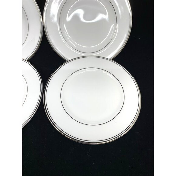 4 Waterford Kilbarry Platinum Bread & Butter Plates 6" Fine Bone China 2103489 - Picture 2 of 10